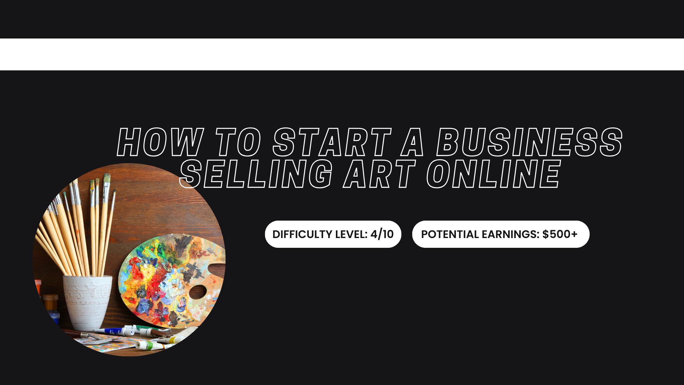 How to Start a Business Selling Art Online